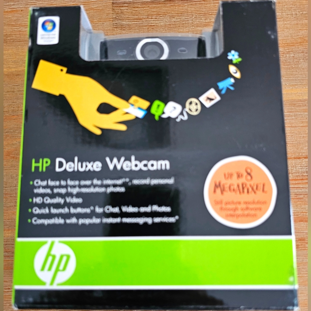 NEW HP Deluxe Webcam